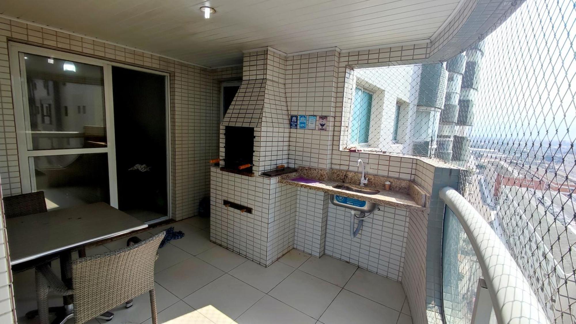 Apartamento Praia Grande Aviacao - 30 Mts Da Praia 외부 사진
