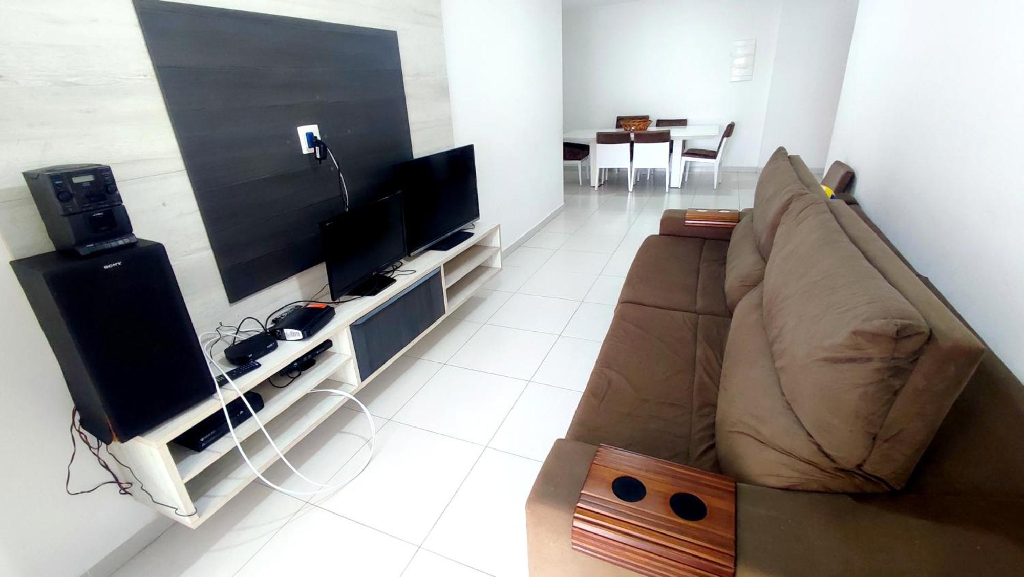 Apartamento Praia Grande Aviacao - 30 Mts Da Praia 외부 사진