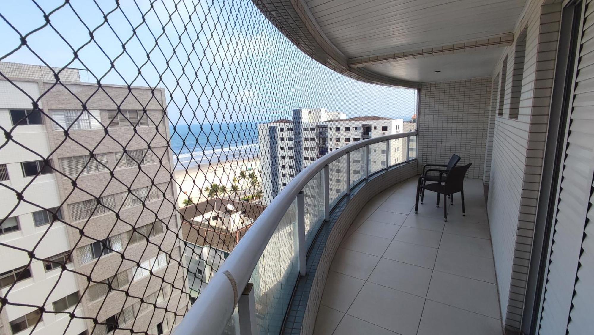 Apartamento Praia Grande Aviacao - 30 Mts Da Praia 외부 사진
