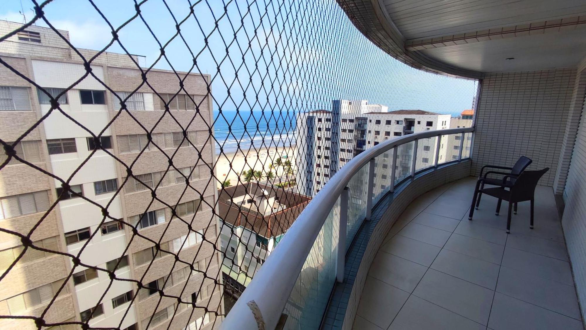 Apartamento Praia Grande Aviacao - 30 Mts Da Praia 외부 사진